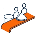 Icone alimentacao elite superficie