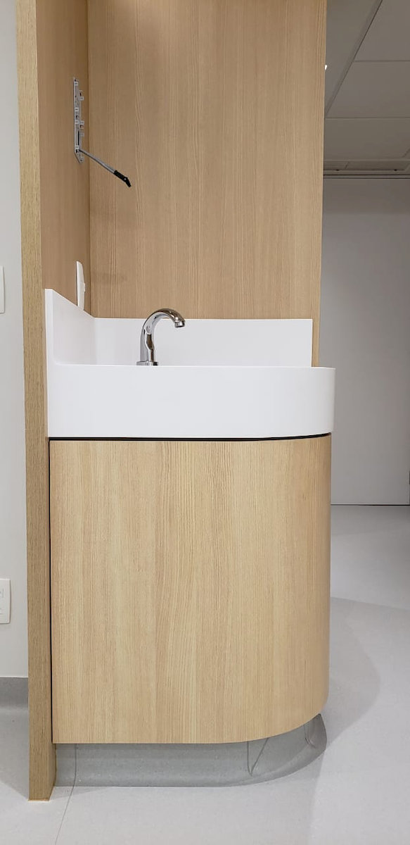 Portifolio area da saude galeria superficie processador premium corian 16